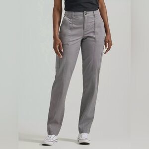 Lee Women's Charcoal Straight Leg Pants